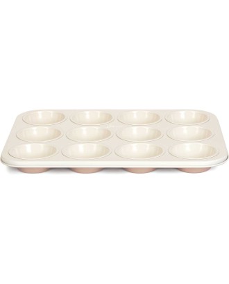 Forma pentru 12 briose, otel, 35 cm, colectia Ceramic - PATISSE