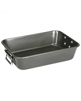 Tava de copt, otel aluminizat, 22x35 cm, colectia Carat - PATISSE 