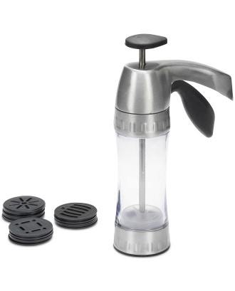 Presa cu 16 forme pentru decoratiuni, 6 cm, inox - PATISSE