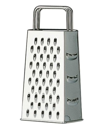 Razatoare mare cu 4 fete, inox - KUCHENPROFI