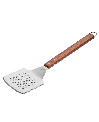 Paleta cu perforatii pentru gratar, inox, colectia Texas BBQ - KUCHENPROFI