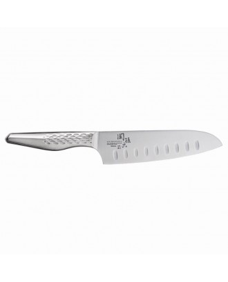 KAI Cutit festonat Santoku, Seki Magoroku Shoso, 16,5 cm
