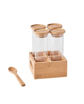Set de 4 recipiente pentru condimente Stor'eat, 180 ml - MASTRAD