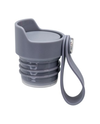 Dop pentru sticla izoterma Click&Drink, Grey - VIN BOUQUET 